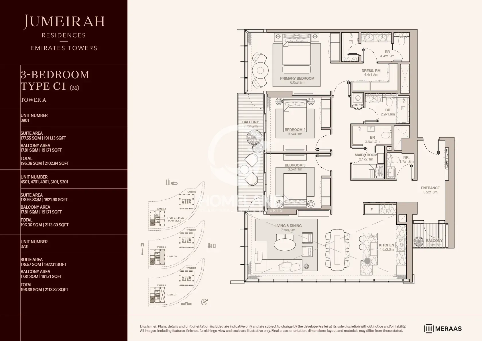3 BR Type C1
